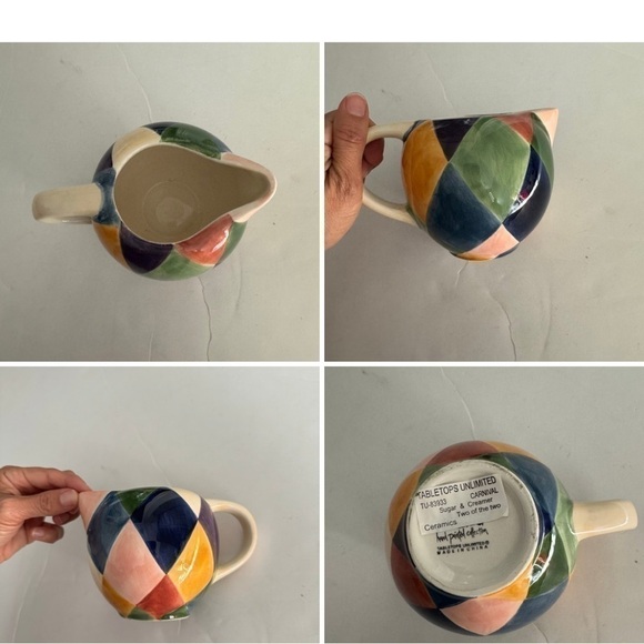 Tabletops Unlimited Carnival Collection Handpainted - Picture 14 of 17